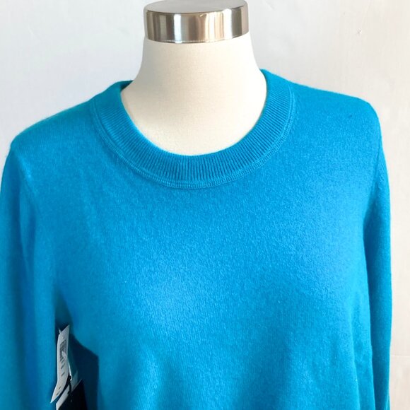 NWT ★: ARITZIA/TNA "Keely" Cashmere Sweater, Blue, S - Picture 5 of 13